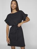 Vila TIE WAIST SHORT DRESS, Black Beauty, highres - 14094730_BlackBeauty_007.jpg