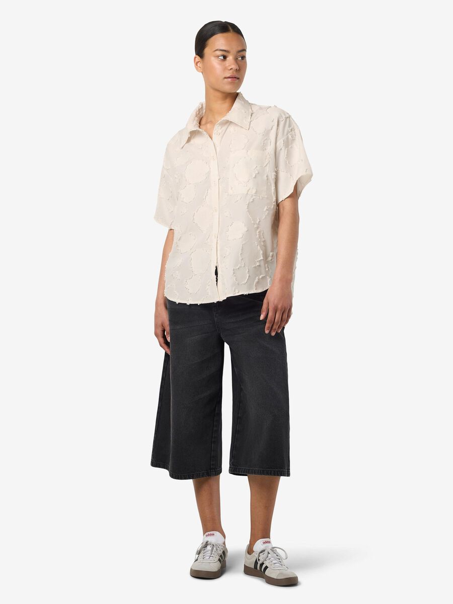 Noisy May TEXTURED SHIRT, Bright White, highres - 27035940_BrightWhite_004.jpg