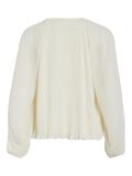 VILA PLEATED LONG SLEEVED BLOUSE, Birch, highres - 14088807_Birch_002.jpg
