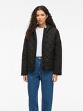 Product image thumbnail - HUVFÖRSEDD QUILTAD JACKA, Black | 1