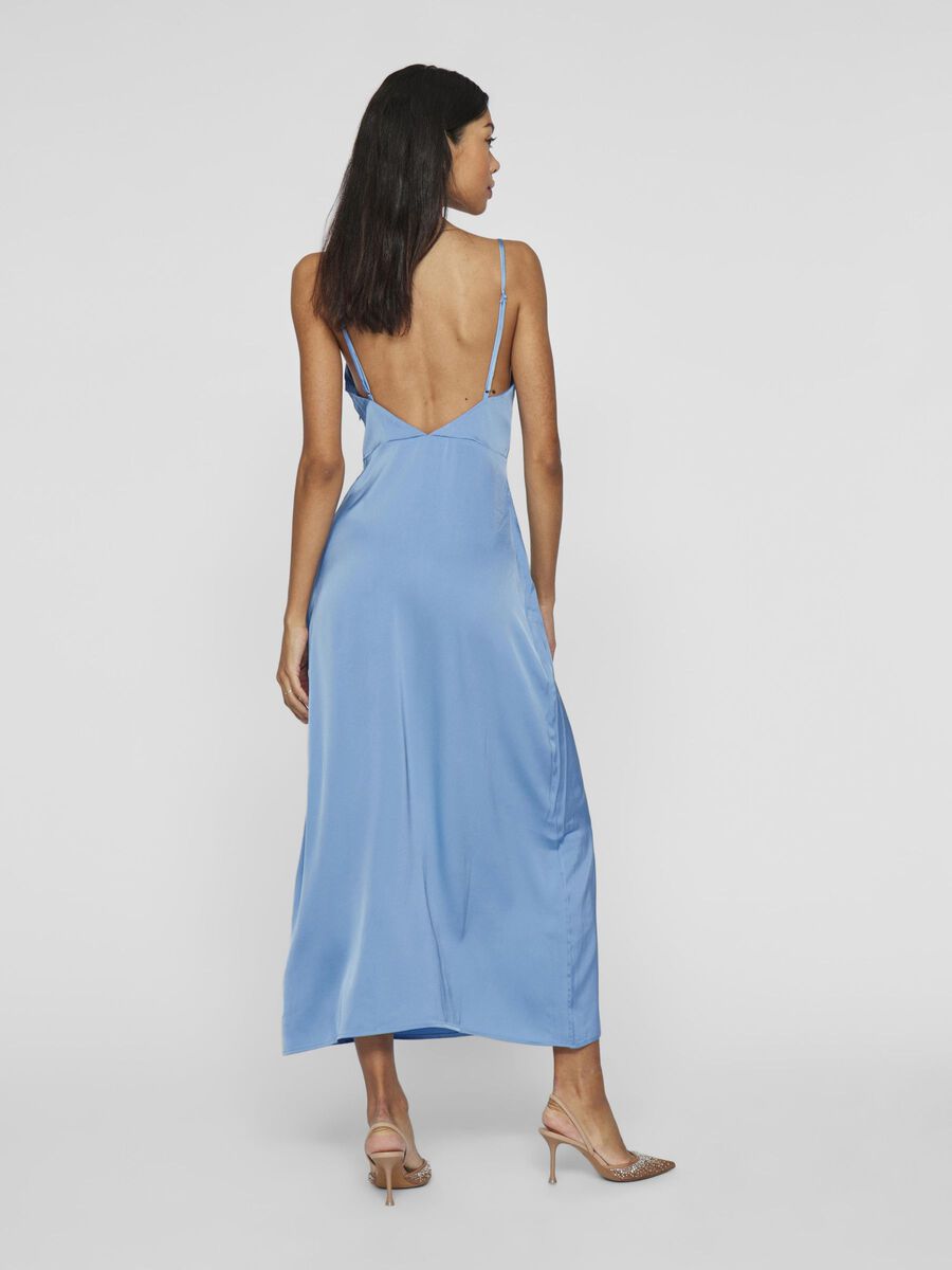 VILA VIRAVENNA STRAP OCCASION DRESS, Blissful Blue, highres - 14085601_BlissfulBlue_004.jpg