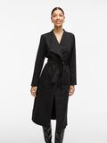 Vila TIE WAIST - COAT, Black, highres - 14073743_Black_003.jpg