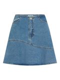 VILA VIJESSIE MINI JEANSKJOL, Medium Blue Denim, highres - 14108677_MediumBlueDenim_001.jpg