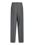 VILA HIGH WAIST TROUSERS, Dark Grey Melange, highres - 14105318_DarkGreyMelange_002.jpg