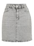 VILA SHORT GONNA DI JEANS, Light Grey Denim, highres - 14084735_LightGreyDenim_1183777_001.jpg