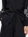 VILA MID WAIST SHORTS, Black Beauty, highres - 14104794_BlackBeauty_006.jpg