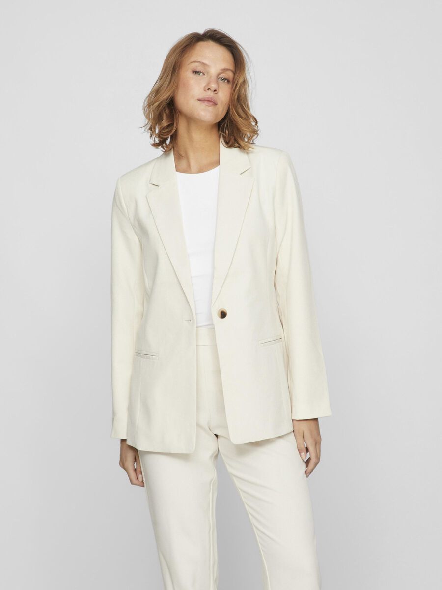 VILA VILOWNY SINGLE-BREASTED BLAZER, Birch, highres - 14079590_Birch_003.jpg