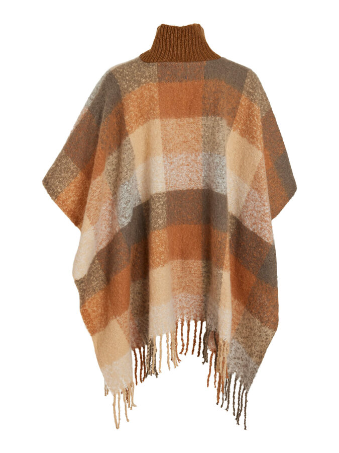 CHECKED PONCHO | Vila® Official Online Shop