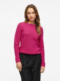VILA VIDALO - BASIQUE PULL EN MAILLE, Raspberry Rose, highres - 14082767_RaspberryRose_003.jpg