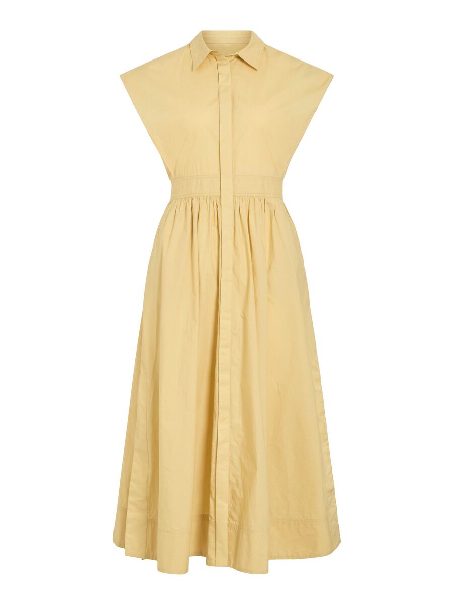 Product carousel image - SHORT SLEEVED MIDI DRESS, Silver Fern | 2