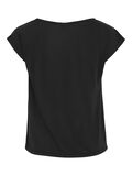 VILA VIMODALA WATERFALL CAP SLEEVE TOP, Black Beauty, highres - 14107641_BlackBeauty_002.jpg