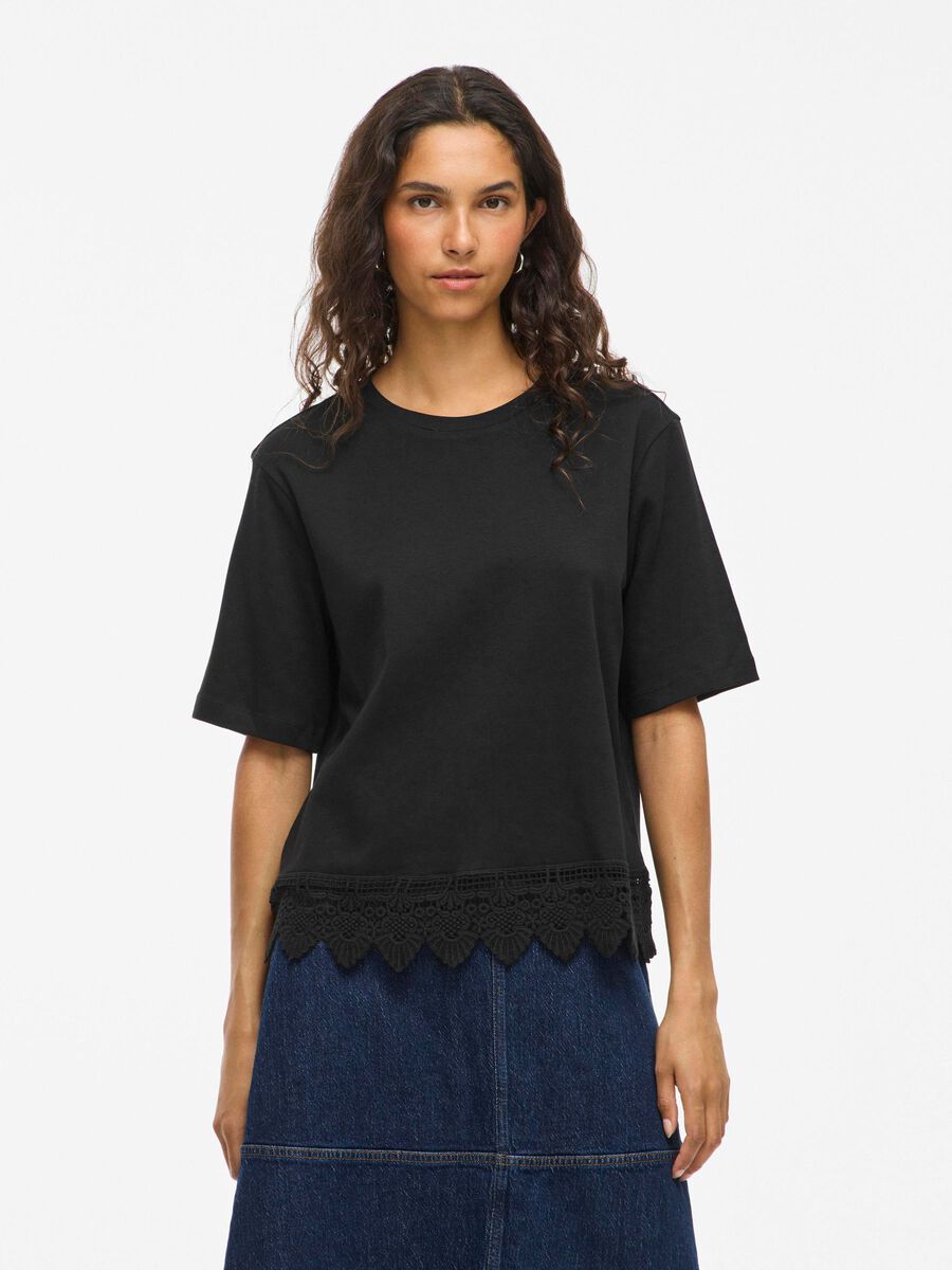 VILA VIPAVIA HÄKEL T-SHIRT, Black Beauty, highres - 14109252_BlackBeauty_003.jpg