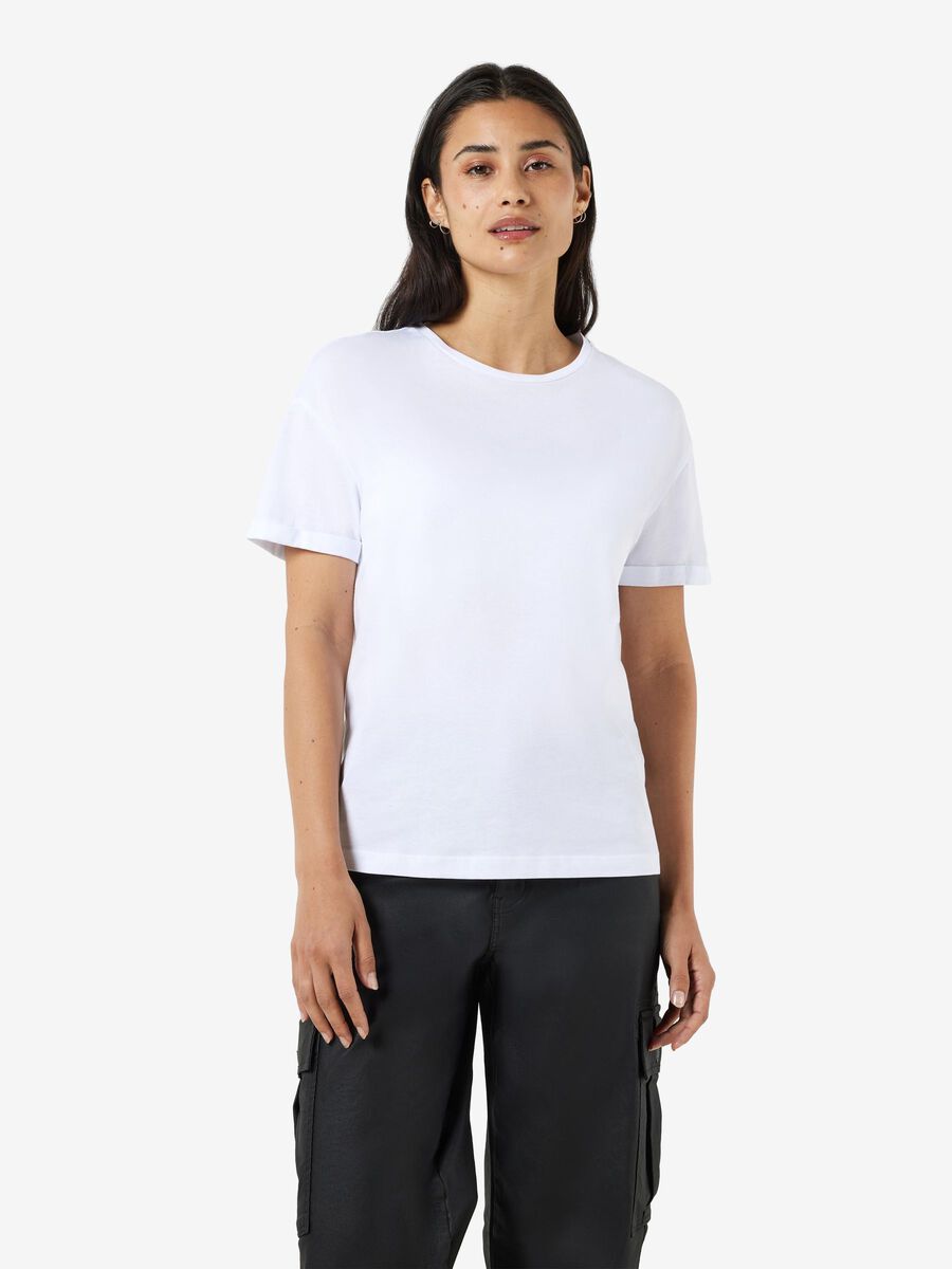 Noisy May RONDE HALS T-SHIRT, Bright White, highres - 27010978_BrightWhite_003.jpg