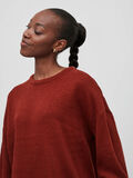 Vila LONG SLEEVED KNITTED DRESS, Fired Brick, highres - 14082255_FiredBrick_006.jpg