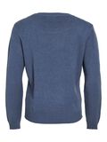 VILA VIRIL ROUND NECK KNITTED PULLOVER, Vintage Indigo, highres - 14054177_VintageIndigo_958812_002.jpg