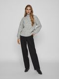 Vila HIGH NECK STRICKOBERTEIL, Light Grey Melange, highres - 14093528_LightGreyMelange_005.jpg