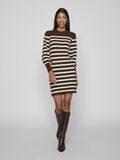 Vila LONG SLEEVE KNITTED DRESS, Shaved Chocolate, highres - 14092907_ShavedChocolate_1085724_005.jpg