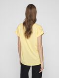 VILA VIDREAMERS ROUND NECK T-SHIRT, Pale Banana, highres - 14083083_PaleBanana_004.jpg