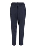 VILA VIVARONE SLIM FIT HIGH WAISTED TROUSERS, Navy Blazer, highres - 14087406_NavyBlazer_002.jpg