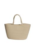 Vila COTTON SHOPPER BAG, Double Cream, highres - 14094621_DoubleCream_001.jpg