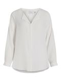 VILA VILUCY HIGH LOW SHIRT, Snow White, highres - 14044253_SnowWhite_001.jpg