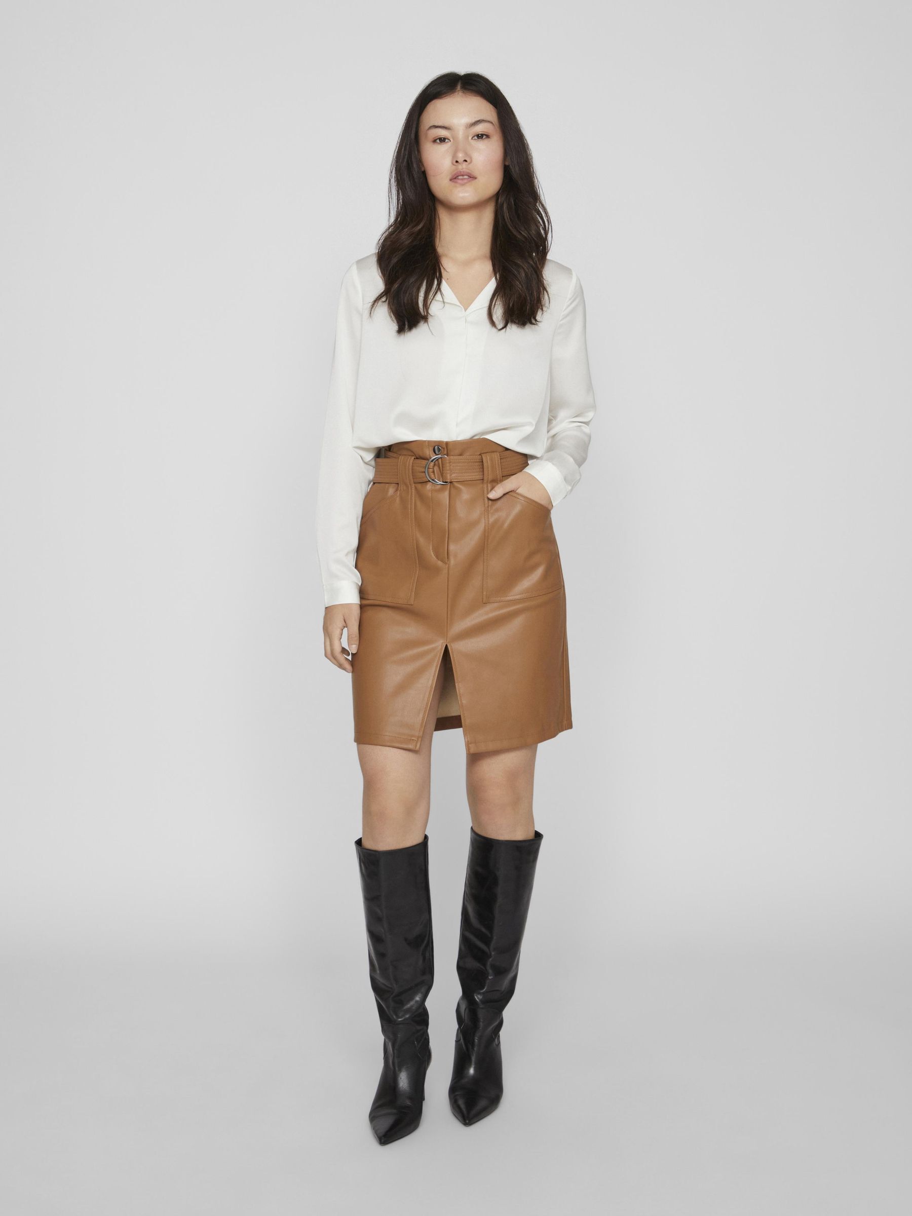 Petite above the knee skirts discount