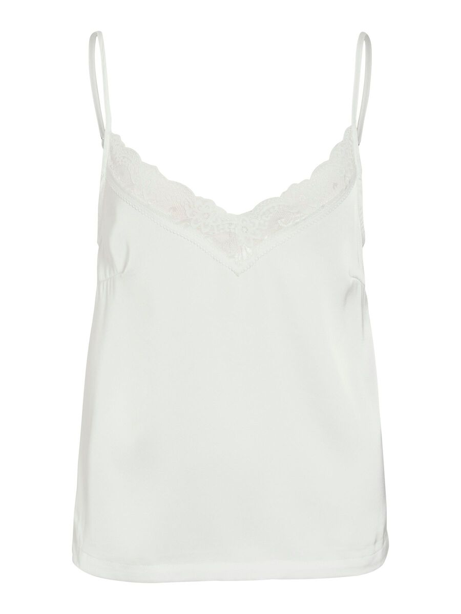 VILA VIHOGI SINGLET STRAP TOP, Snow White, highres - 14112696_SnowWhite_001.jpg