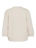 VILA VIREFLECT - MANCHES 3/4 SWEAT-SHIRT, Super Light Natural Melan, highres - 14112387_SuperLightNaturalMelan_002.jpg