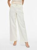 VILA VICHIA HIGH WAIST JEANS, Cloud Dancer, highres - 14110745_CloudDancer_003.jpg