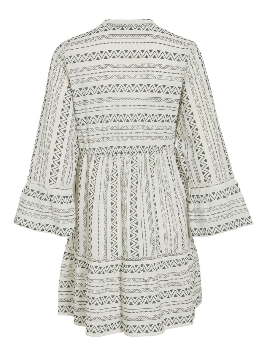VILA VIETNA 3/4-ARM MINIKLEID, Laurel Wreath, highres - 14110947_LaurelWreath_1225506_002.jpg
