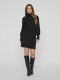 VILA STRIKKET KORT KJOLE, Black, highres - 14103190_Black_005.jpg