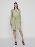 Vila TIE WAIST KLEID MIT LANGEN ÄRMELN, Swamp, highres - 14095039_Swamp_005.jpg