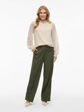 Product image thumbnail - VIMOKA HIGH NECK LONG SLEEVED TOP, Birch | 4