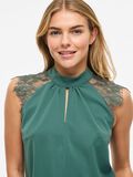 Product image thumbnail - VISIMPLY, ENCAJE TOP DE MANGA CORTA, Laurel Wreath | 3