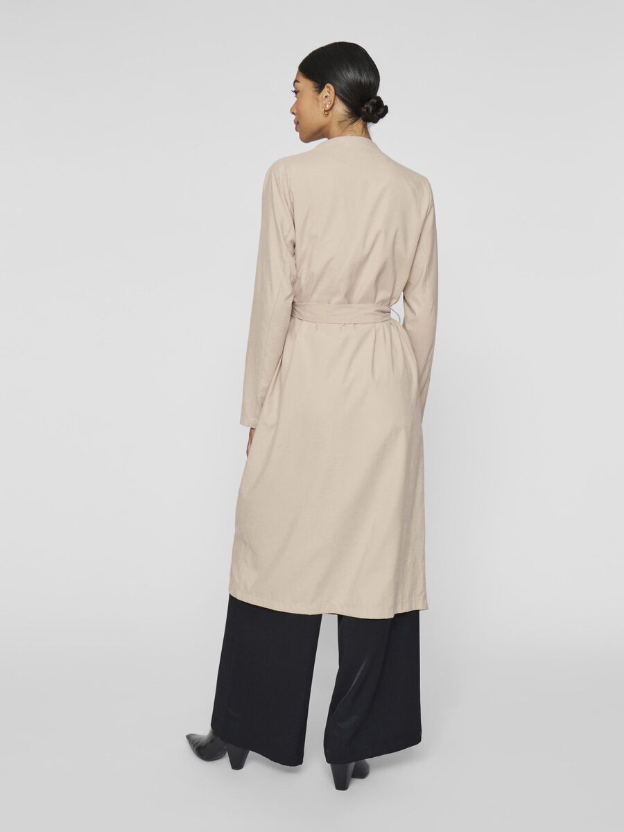 VILA BELTED TRENCH, Feather Gray, highres - 14100219_FeatherGray_004.jpg