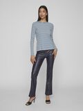 Vila RIBBED LONG SLEEVED TOP, Moroccan Blue, highres - 14084649_MoroccanBlue_1040668_005.jpg
