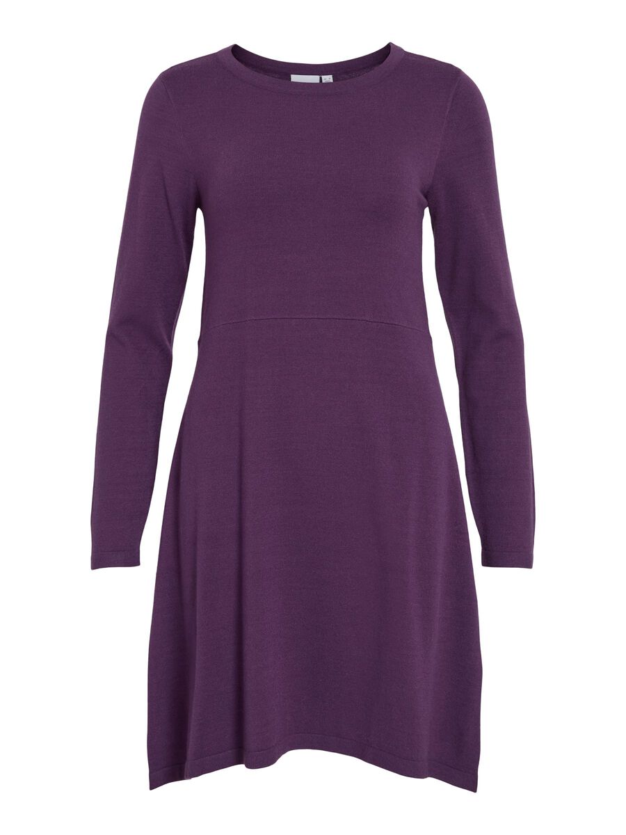 Product carousel image - VIHELLIE DŁUGI RĘKAW KRÓTKA SUKIENKA, Imperial Purple | 2