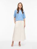Product image thumbnail - VISOPHIE HIGH WAIST MAXI SKIRT, Snow White | 4