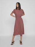 VILA SHORT SLEEVED MIDI DRESS, Rose Brown, highres - 14103262_RoseBrown_003.jpg