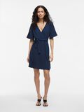 VILA DISEÑO CORTO VESTIDO ENVOLVENTE, Navy Blazer, highres - 14101657_NavyBlazer_005.jpg