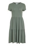 VILA SHORT SLEEVED MIDI DRESS, Laurel Wreath, highres - 14109684_LaurelWreath_001.jpg