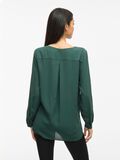 VILA VILUCY HIGH LOW SHIRT, Pineneedle, highres - 14044253_Pineneedle_004.jpg