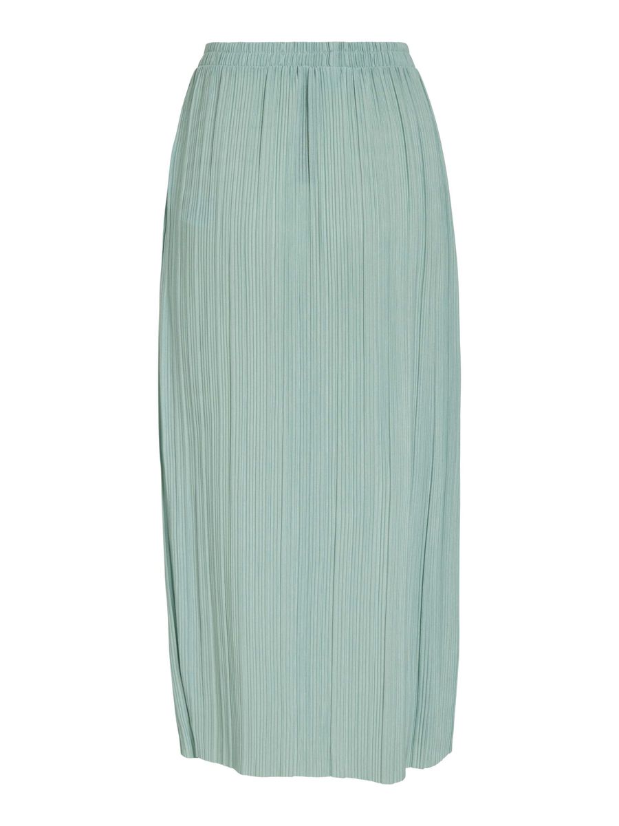 VILA VIPLISA HIGH WAIST MIDI SKIRT, Blue Surf, highres - 14111136_BlueSurf_002.jpg