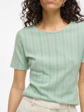 VILA ROUND NECK SHORT SLEEVED TOP, Silt Green, highres - 14101755_SiltGreen_006.jpg