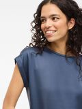 VILA VIELLETTE SHORT SLEEVED TOP, Vintage Indigo, highres - 14059563_VintageIndigo_006.jpg