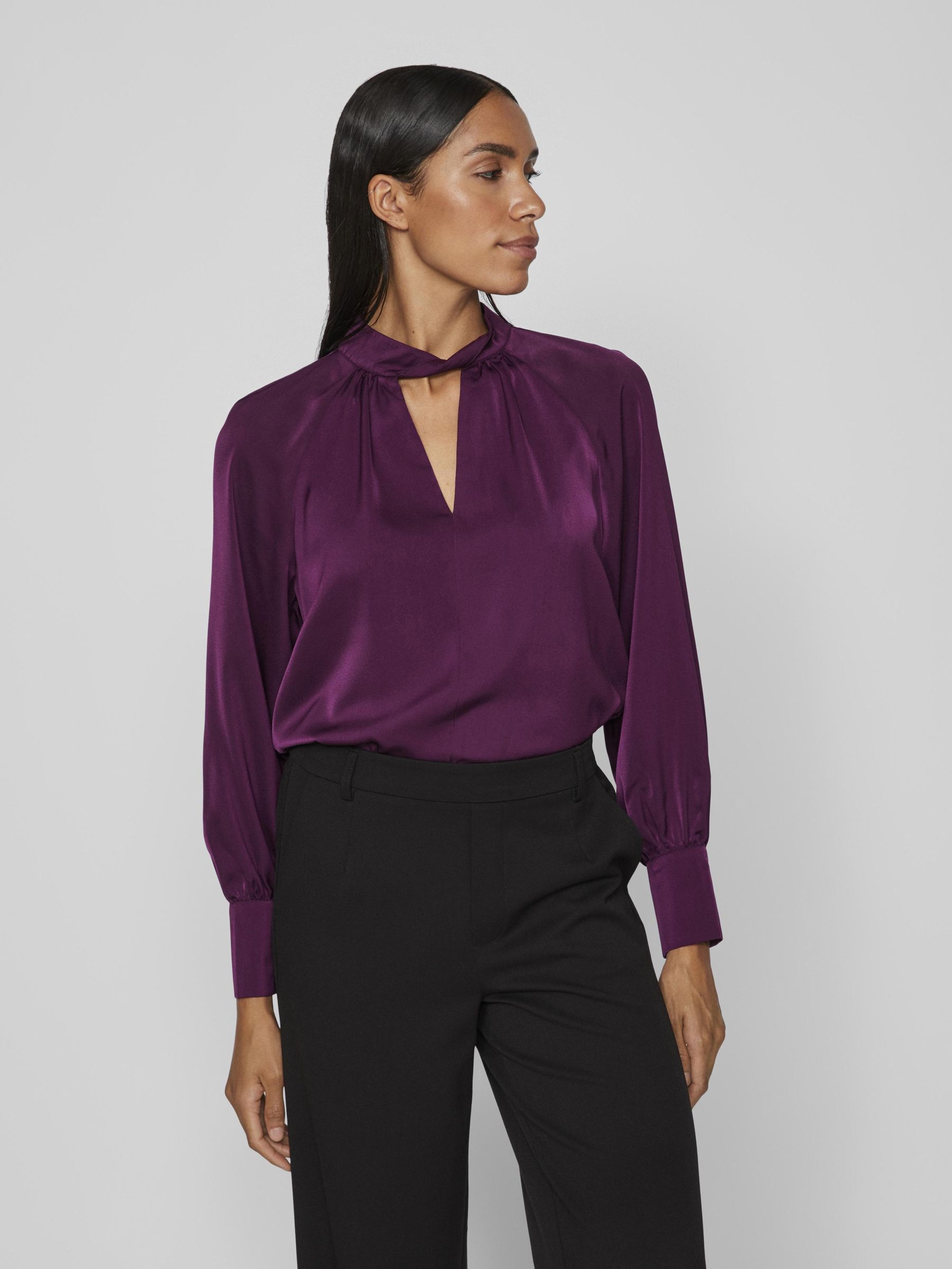 Blouse cheap with keyhole