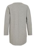 Product image thumbnail - VIGARDEN OPEN KNITTED CARDIGAN, Light Grey Melange | 7