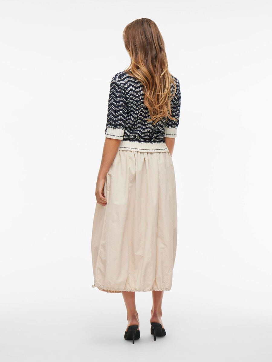 VILA BALLOON MIDI SKIRT, Birch, highres - 14109503_Birch_004.jpg