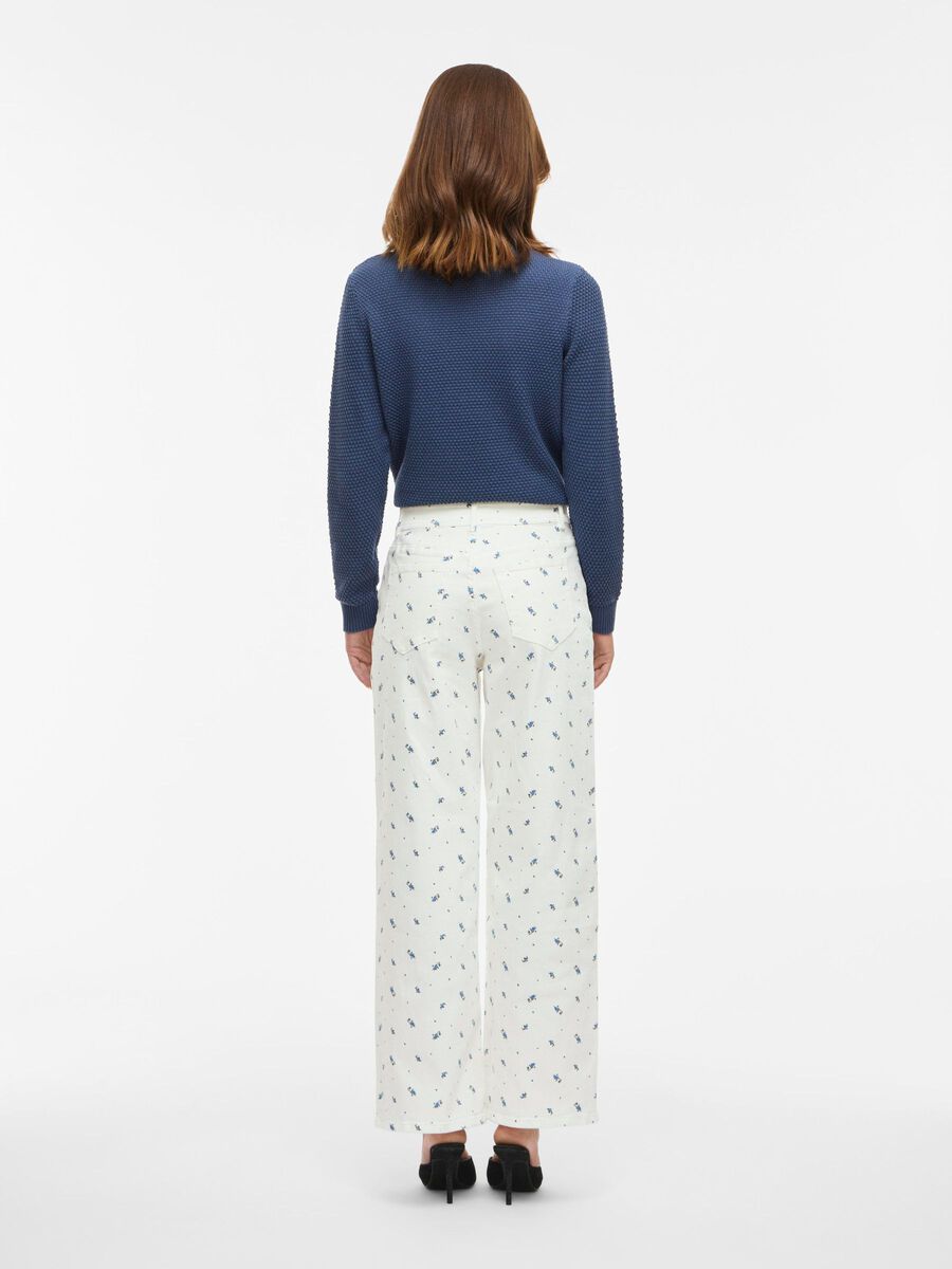 VILA HIGH-WAIST JEANS, Birch, highres - 14109790_Birch_1231646_004.jpg
