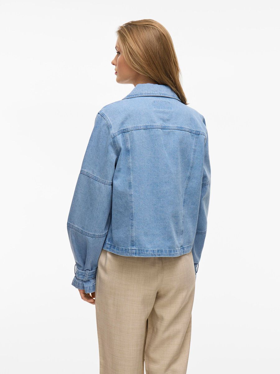 VILA DENIM JACKET, Light Blue Denim, highres - 14105832_LightBlueDenim_004.jpg